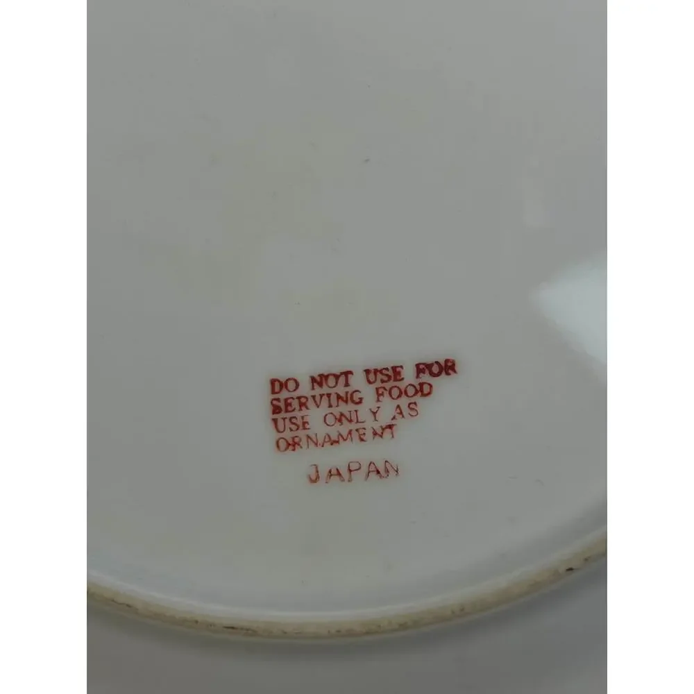Vintage The Last Supper Decorative Plate Japan Christian Wall Decor